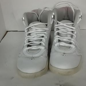 Nike 907973-100, white, jordan jumpman size 7Y